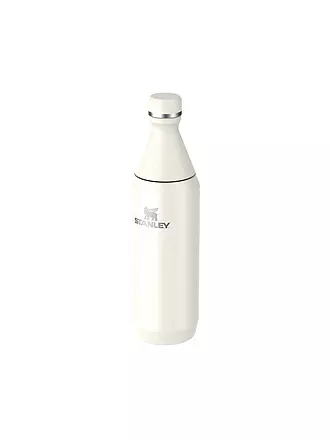 STANLEY | Bouteille isotherme - Bouteille thermos ALL DAY SLIM BOTTLE 0,6l Black | creme